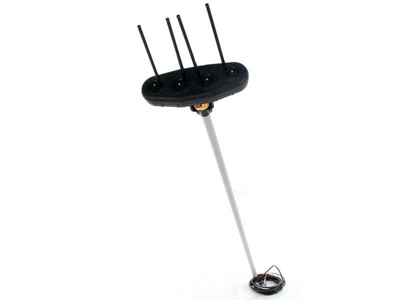 Volpi Giulivo 4YOU 706 - Vareador de aceitunas el&eacute;ctrico de bater&iacute;a - 240cm - vibrador con p&eacute;rtiga fija