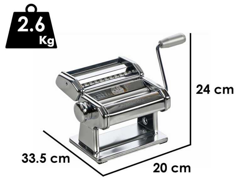 Marcato Atlas 150 Design - M&aacute;quina manual de hacer pasta INOX