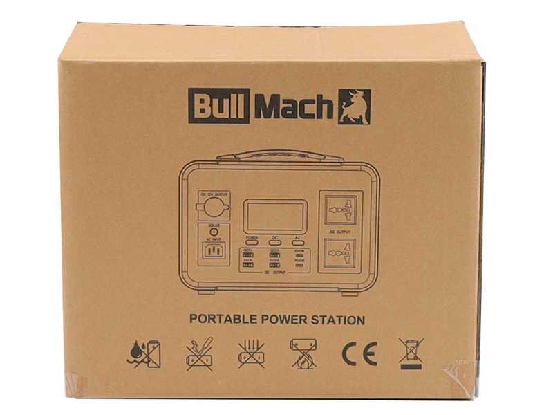 BullMach Elektron 1000 - Estaci&oacute;n de energ&iacute;a port&aacute;til - 1000W/1008Wh 3.2V