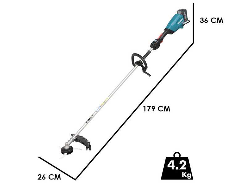 Makita UR017G - Desbrozadora de bater&iacute;a - 40V - 4Ah