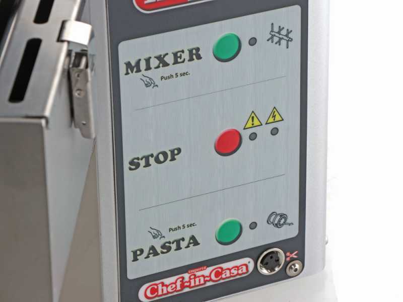 Imperia Chef In Casa - M&aacute;quina de hacer pasta profesional 2 en 1 - Amasa y extrude