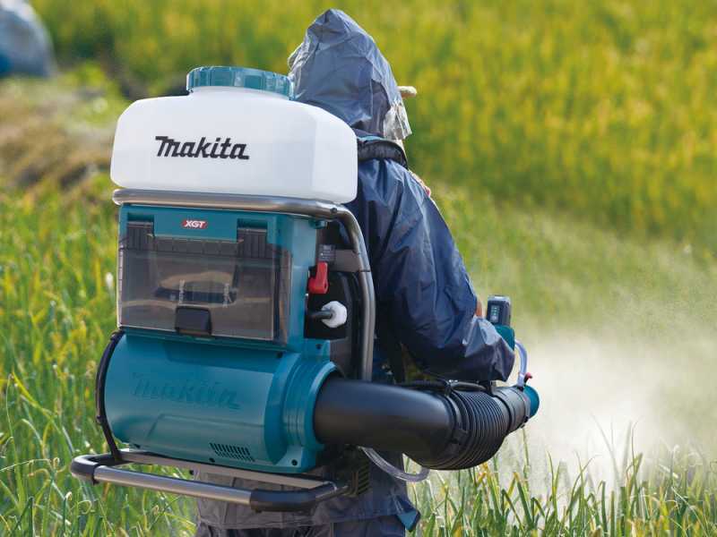Makita PM001GL202 - Pulverizador de mochila de bater&iacute;a - 40V - 2 bater&iacute;as de 8Ah