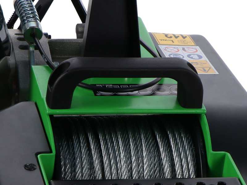 Docma VF150 Automatic - Cabrestante forestal motor Solo HP50E-A -  Cable &Oslash; 5mm de 80m