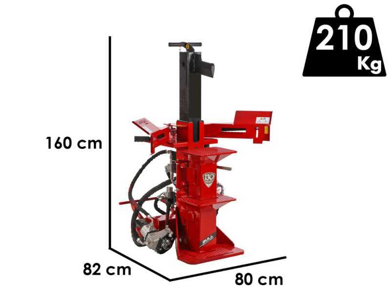 Ceccato BULL SPLET12FDP - Astilladora de le&ntilde;a h&iacute;brida - El&eacute;ctrico y para tractor - Vertical