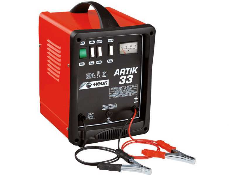 Helvi Artik 33 - Cargador de bater&iacute;as - 17 A - 12/24V - Monof&aacute;sico