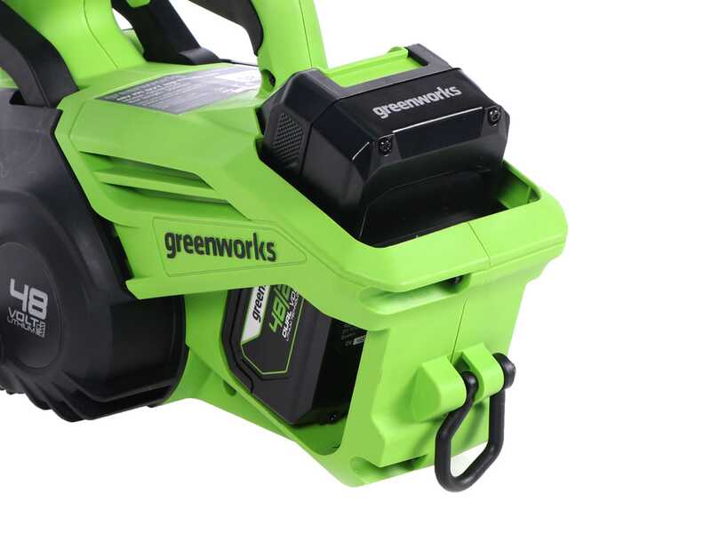 Greenworks GD48TCS - Electrosierra de bater&iacute;a 48V 2Ah - Espada de 30cm