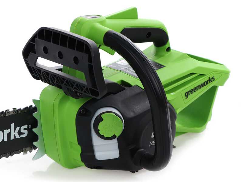 Greenworks GD48TCS - Electrosierra de bater&iacute;a 48V 2Ah - Espada de 30cm