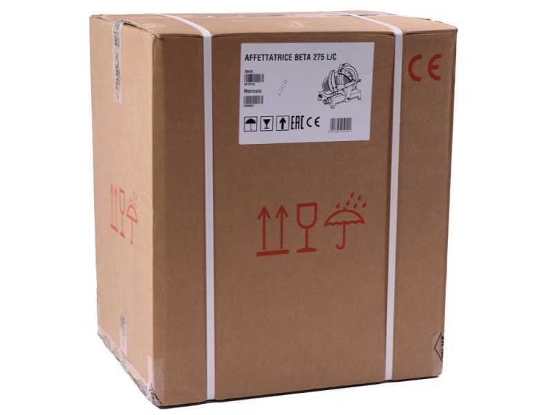 Celme BETA 275 - Cortadora de fiambre con cuchilla de acero 275 mm