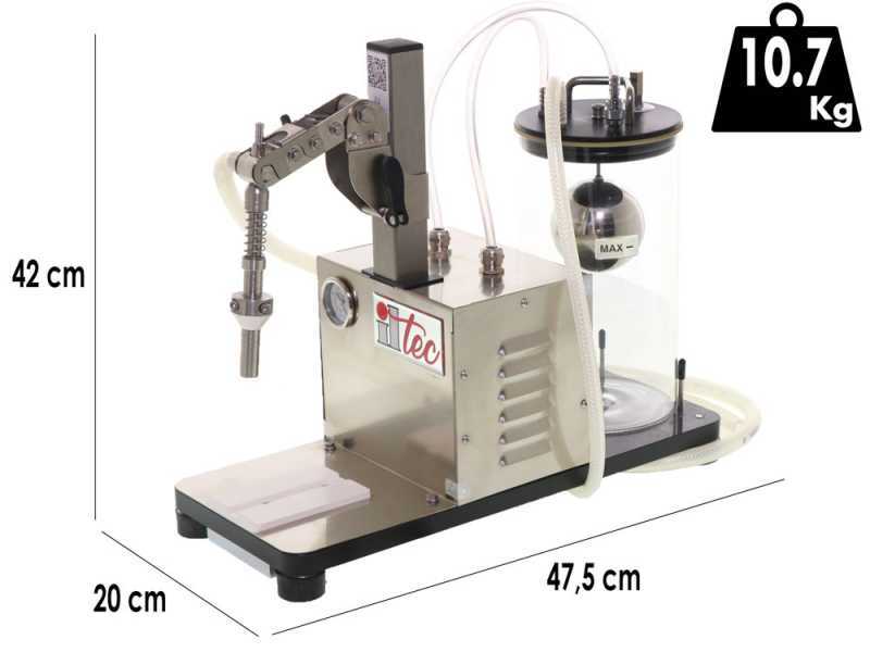 Il-Tec Ultrafiller 1 - Embotelladora el&eacute;ctrica por depresi&oacute;n con boquilla amovible