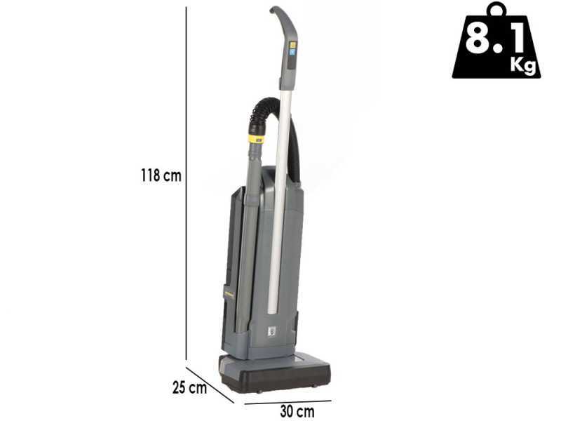 Karcher CV 30/2 Bp - Aspirador port&aacute;til para alfombras - 36 V - BATER&Iacute;A Y CARGADOR NO EST&Aacute;N INCLUIDOS