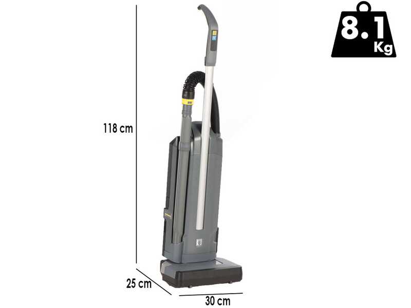 Karcher CV 30/2 Bp - Aspiradora para alfombras - Port&aacute;til - 36V 6Ah