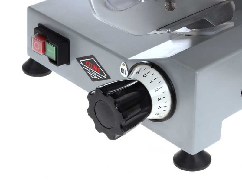 Celme PRO 250 - Cortadora de fiambre profesional cuchilla 250 mm