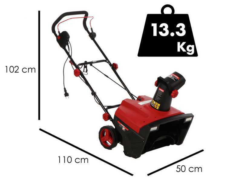 GeoTech ST-V 523 - Quitanieves el&eacute;ctrica - 2300 W
