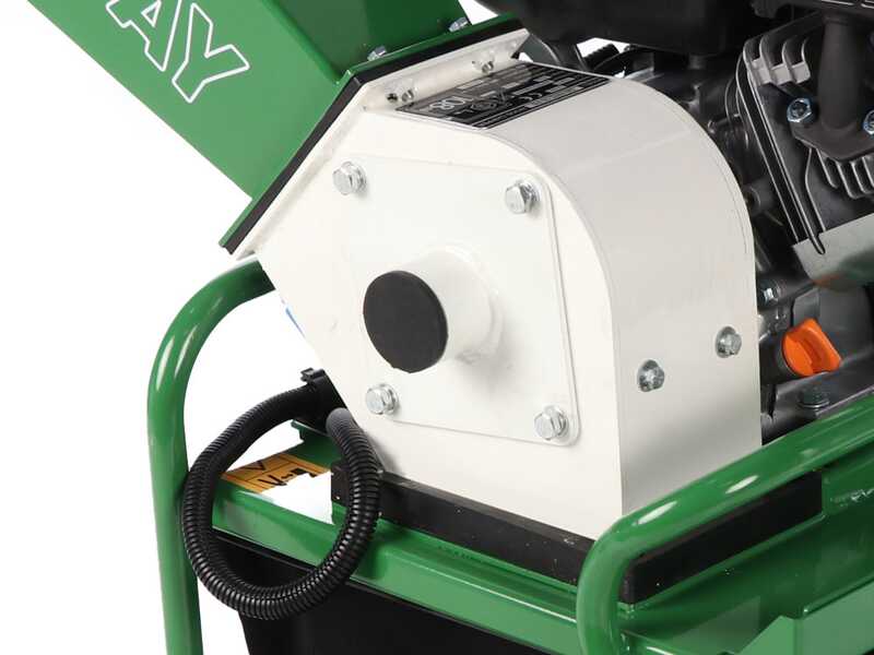 GreenBay GB-WRC 55 RB - Biotrituradora con motor de gasolina RATO R210-A de 7 HP