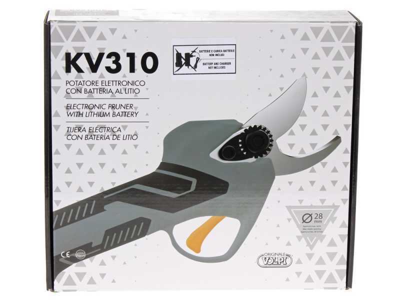 Volpi KV310 - Tijera el&eacute;ctrica de poda - BATER&Iacute;A Y CARGADOR NO EST&Aacute;N INCLUIDOS
