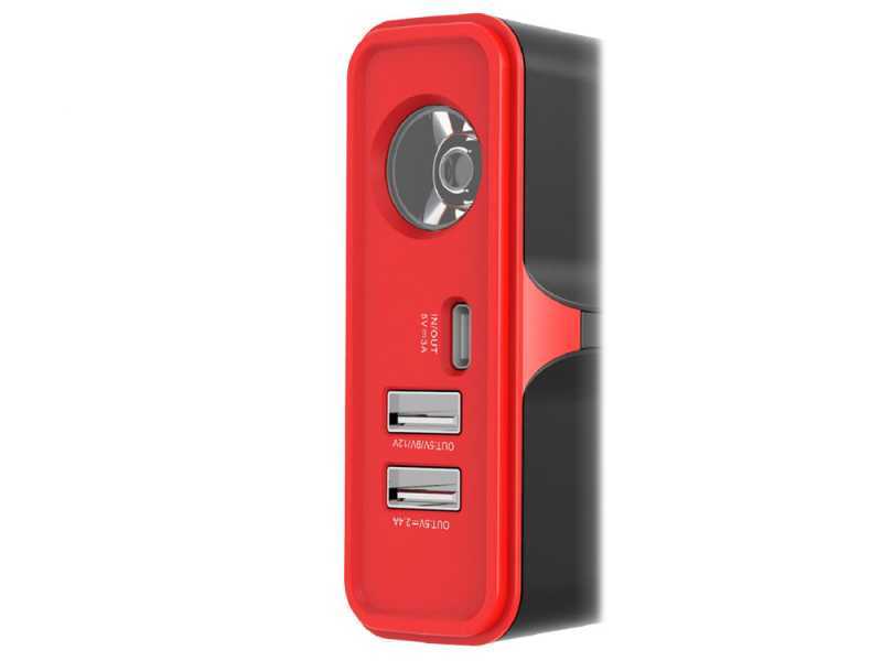 Helvi SUPER POWER 13.0 - Arrancador port&aacute;til multifunci&oacute;n - power bank - 12V