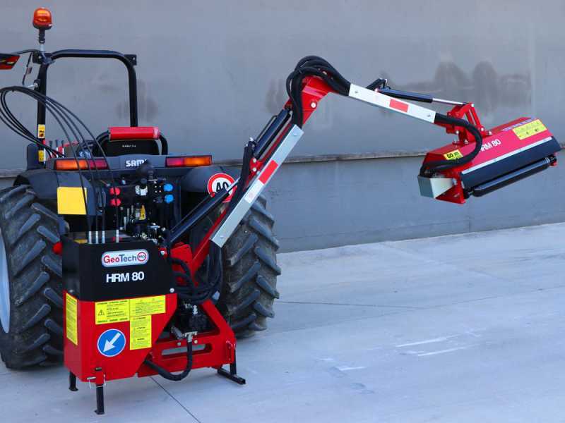 GeoTech-Pro HRM 80 - Desbrozadora de brazo para tractor