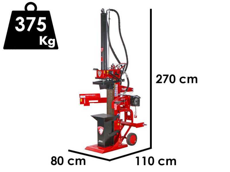 Ceccato Olindo SPLE20 - Rajadora de le&ntilde;a el&eacute;ctrica - Vertical - 400V