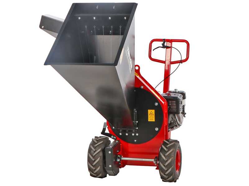Ceccato Tritone Maxi autopropulsado de ruedas - Biotrituradora de gasolina - Motor Honda GX390