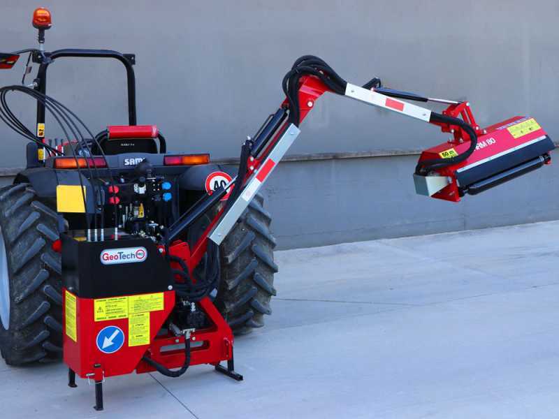 GeoTech-Pro HRM 100 - Desbrozadora de brazo para tractor
