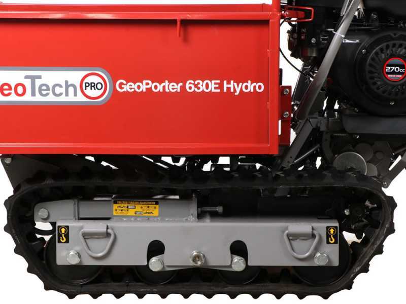 GeotechPro GeoPorter 630E Hydro -  Carretilla de orugas - Caj&oacute;n hidr&aacute;ulico extensible 600 kg