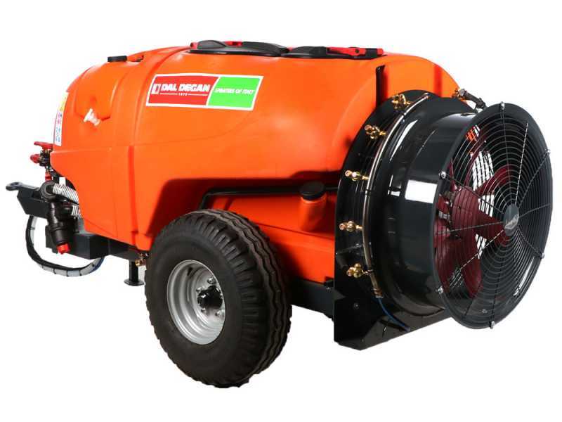 Dal Degan Sofiano - Atomizador de arrastre con enganche para tractor - 800L - Bomba APS 96