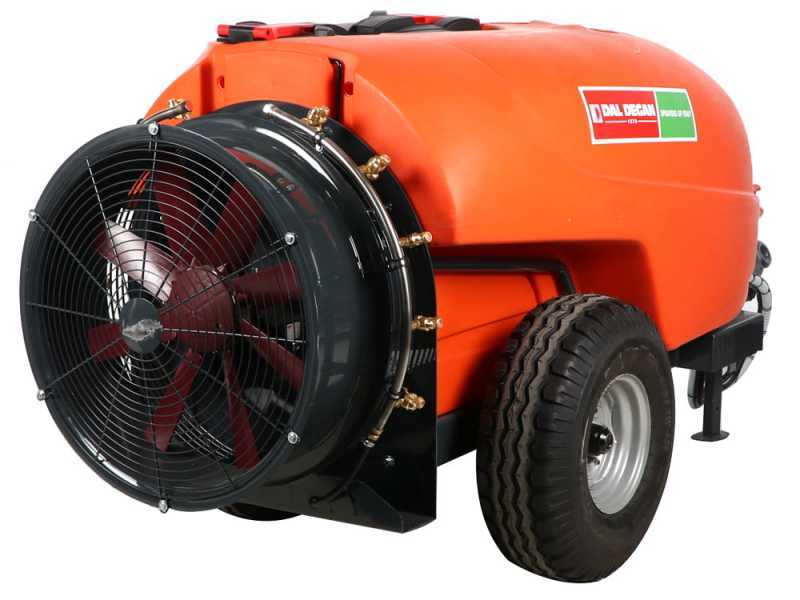 Dal Degan Sofiano - Atomizador de arrastre con enganche para tractor - 800L - Bomba APS 96
