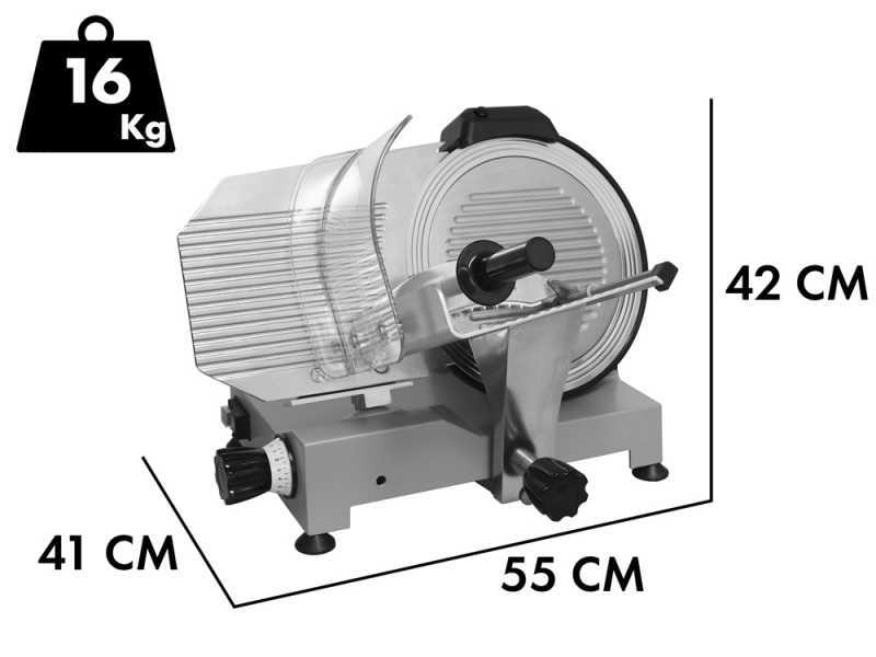 Celme PRO 300 - Cortadora de fiambre profesional con cuchilla de 300 mm