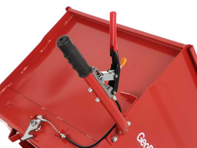 GeotechPro GeoPorter 630D - Carretilla de orugas - Caja dumper 600 kg