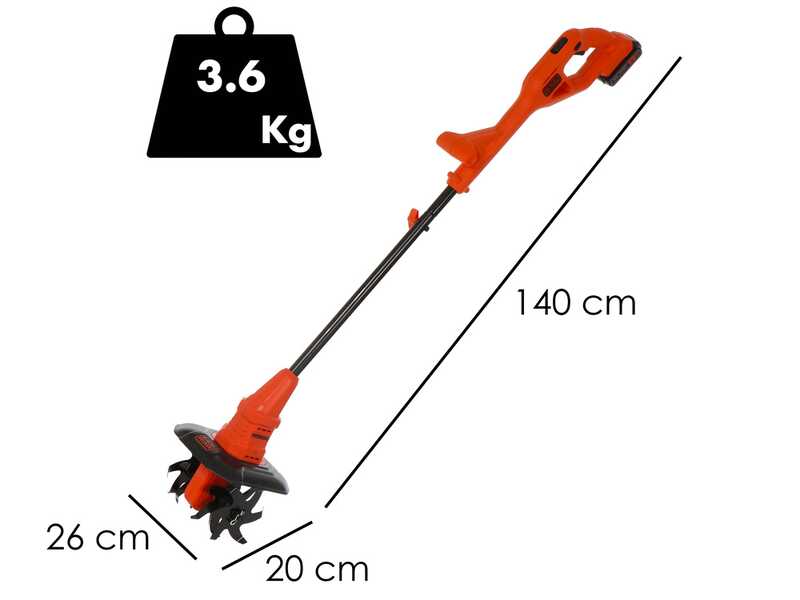 Black &amp; Decker BETL1820L-QW - Motoazada de bater&iacute;a 18V 2Ah + bater&iacute;a 18V 2Ah gratis
