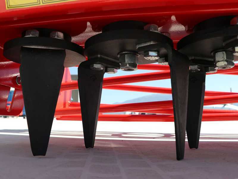 Grada rotativa profesional RO 88 - ancho de trabajo 88 cm - 10 cuchillas Serie ligera - Toma de fuerza antihoraria (a izquierdas)