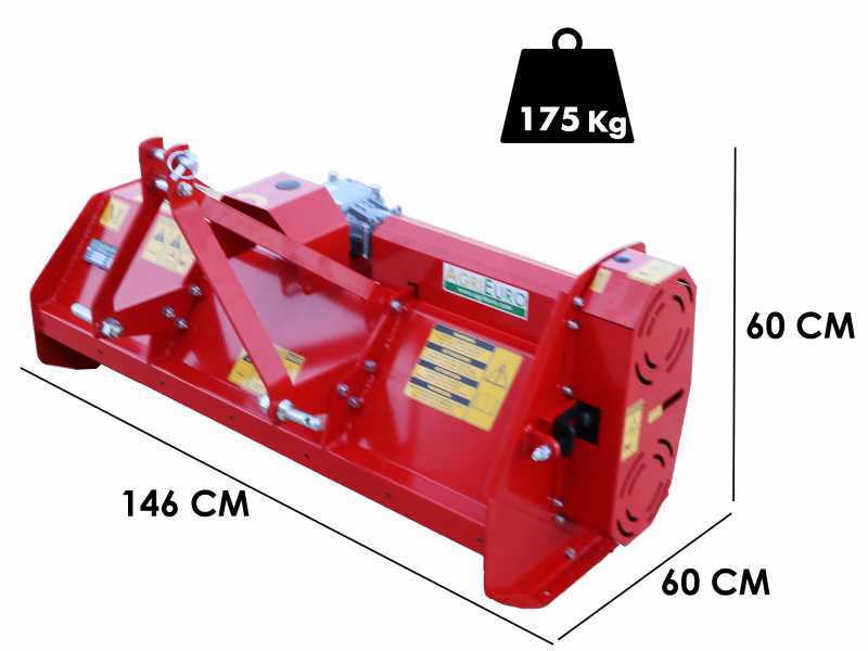 Premium Line Disco 125 GM - Trituradora para tractor - serie ligera - Toma de fuerza antihoraria (a izquierdas)