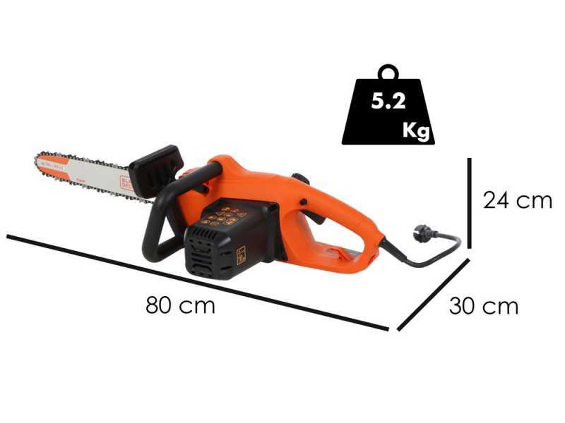 Black &amp; Decker BECS2245-QS - Electrosierra de 2200 W - Espada de 45 cm