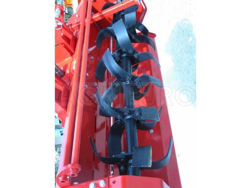 Rotovator para tractor TH 125 Reversa - Serie ligera - Enganche fijo - Toma de fuerza antihoraria (Rotaci&oacute;n a la izquierda)