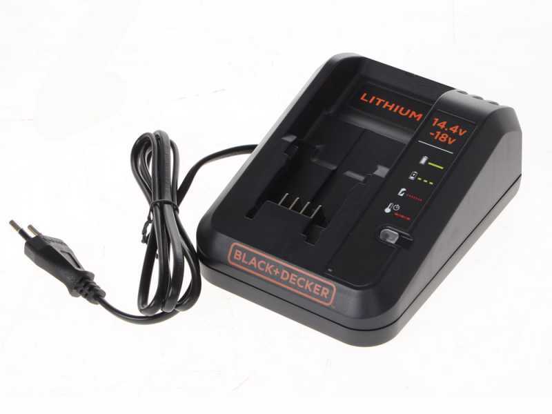 Cargador de bater&iacute;as r&aacute;pido 1Ah 14.4/18V BDC1A-QW - Black &amp; Decker