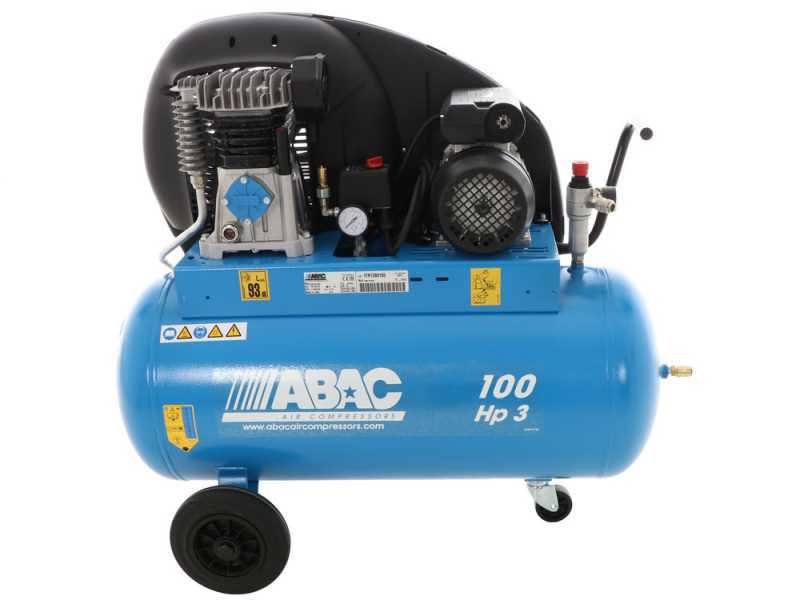 Abac A29B 100 CM3 Line - Compresor de aire monof&aacute;sico de correa -  dep&oacute;sito de 100 l