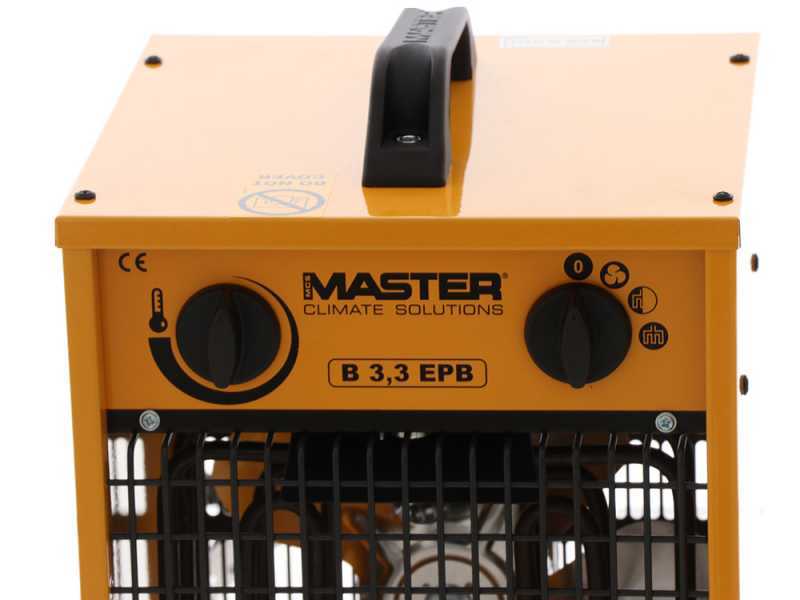 Master B 3.3 EPB - Generador de aire caliente el&eacute;ctrico con ventilador - Calefactor