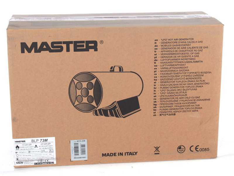 Master B 15 EPB - Generador de calor trif&aacute;sico - Calefactor el&eacute;ctrico con ventilador
