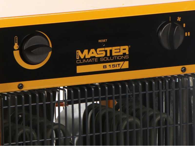 Master B 15 EPB - Generador de calor trif&aacute;sico - Calefactor el&eacute;ctrico con ventilador