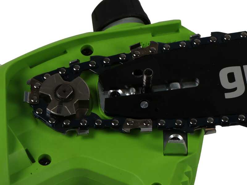 Greenworks GD40PSHK2 - Podadora/Cortasetos con p&eacute;rtiga - 2 x 2Ah 40V