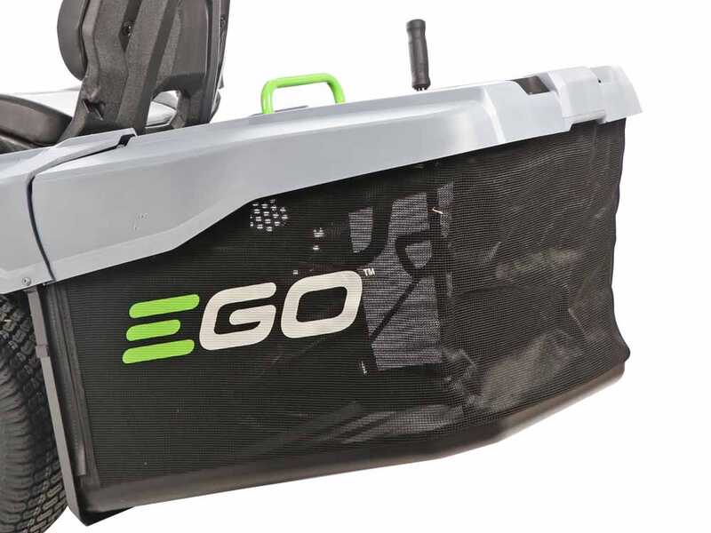 PROMO EGO TR 3801 E - B - Tractor cortac&eacute;sped de bater&iacute;a con recogedor - 56V - 40Ah