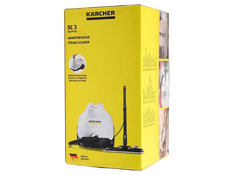 K&auml;rcher SC 3 EasyFix - Limpiador a vapor - vapor ininterrumpido, dep&oacute;sito recargable - 1900 W