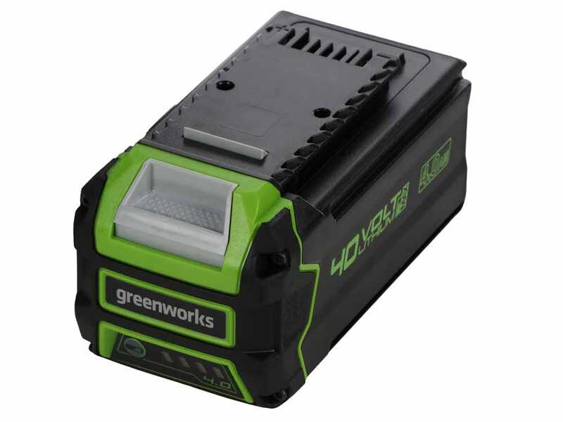 Greenworks GD40BVII - Soplador-aspirador de bater&iacute;a  - 40V/4Ah