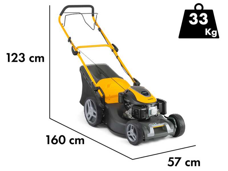 Stiga Combi 53 S - Cortac&eacute;sped autopropulsado de gasolina - 3 en 1 - Motor ST 170
