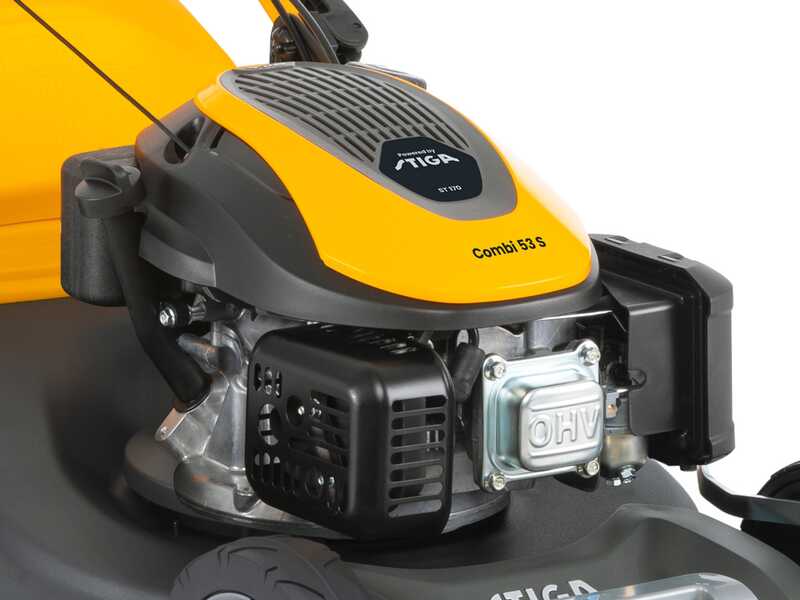 Stiga Combi 53 S - Cortac&eacute;sped autopropulsado de gasolina - 3 en 1 - Motor ST 170