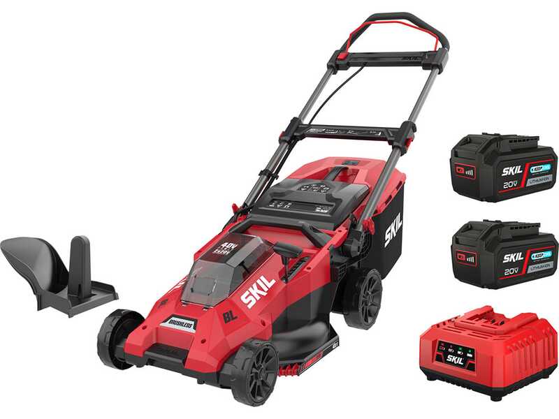 PROMO - Skil 0140 BA - Cortac&eacute;sped de bater&iacute;a - 2x20V/4ah - Corte 43 cm