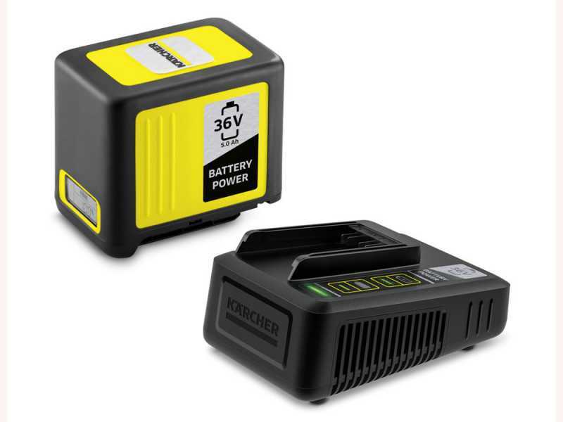 Karcher KM 70/25 C Bp 2SB - Barredora de bater&iacute;a con recogedor - 36V - BATER&Iacute;A Y CARGADOR NO EST&Aacute;N INCLUIDOS