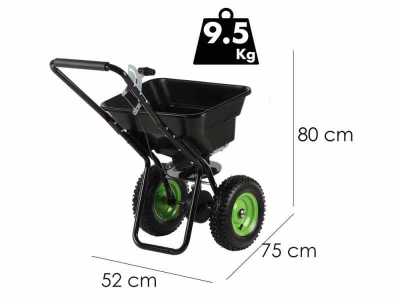 Verdemax SP300 - Sembradora manual de empuje - Abonadora