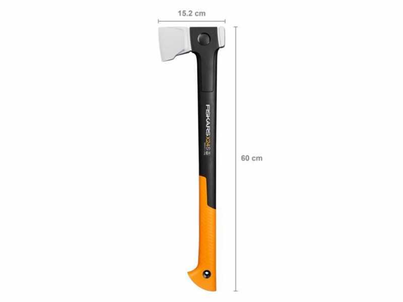 Fiskars X-Series X24 - Hacha de rajar - Hoja S - 60 cm