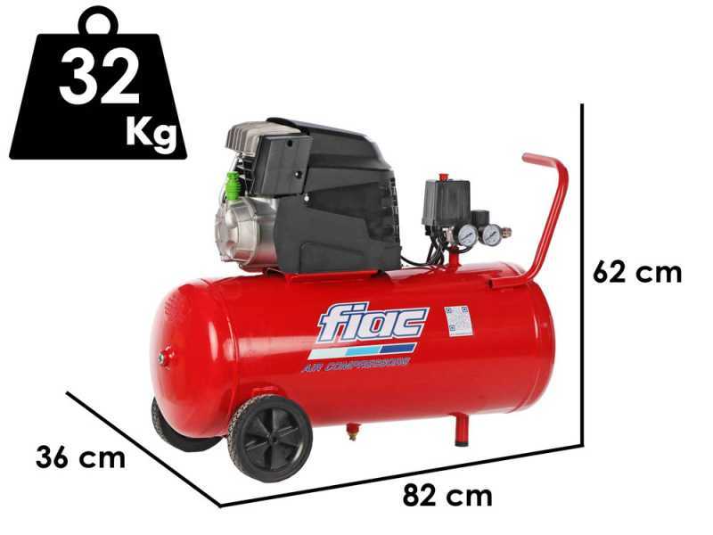 Fiac Cosmos 255 - Compresor de aire el&eacute;ctrico - Motor 2 HP - 50 L